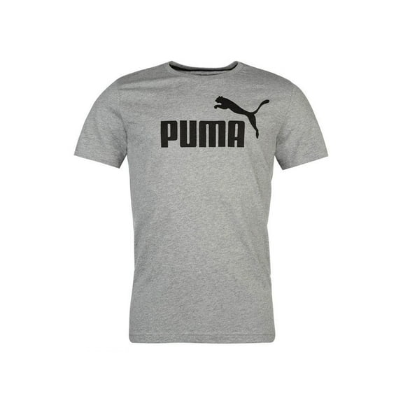 Puma Men's Short Sleeve # 1 Logo Graphic Active T-Shirt Grey S
