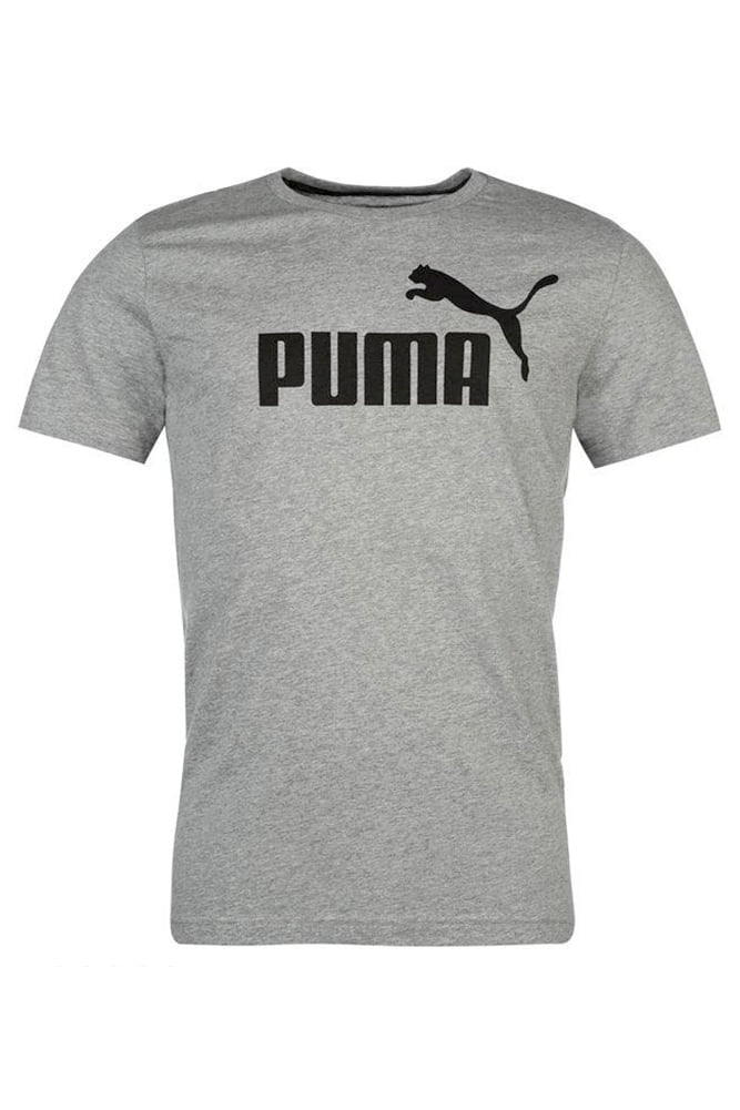 Puma Men\'s Short Sleeve # 1 Active Logo Graphic T-Shirt Black M