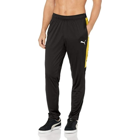 Puma Men's Speed Training Pants Black-Spectra Yellow 656299-02