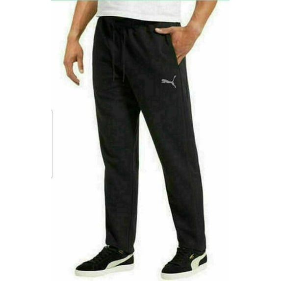 Puma Men's Stretchlite Black Training Active Sweat Pants