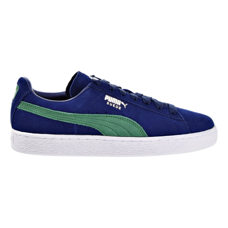 PUMA Suede Classic men’s 12 low top lace up blue & green sneakers Amazon.com | PUMA Mens Super Team Lace Up Sneakers Shoes  main image 3