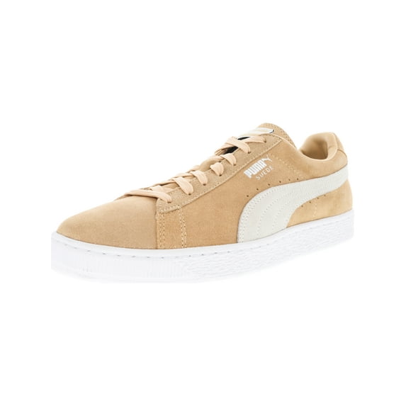 Puma Men's Suede Classic Natural Vachetta / Plum Ankle-High Fashion Sneaker - 10.5M