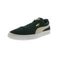 thumbnail image 1 of puma men's suede classic + high risk red / white ankle-high fashion sneaker - 9m, 1 of 1