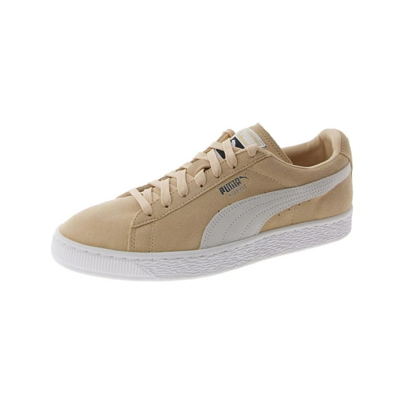 Puma Men's Suede Classic Tan / White Ankle-High Fashion Sneaker - 9.5M