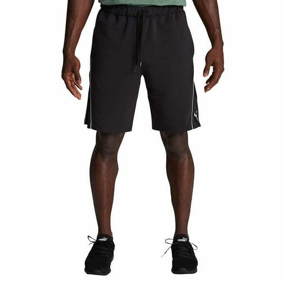 Puma Men's Workout Running Shorts - Gym Shorts for Men - Stretchlite Active Cotton Shorts for Men (Black, M)