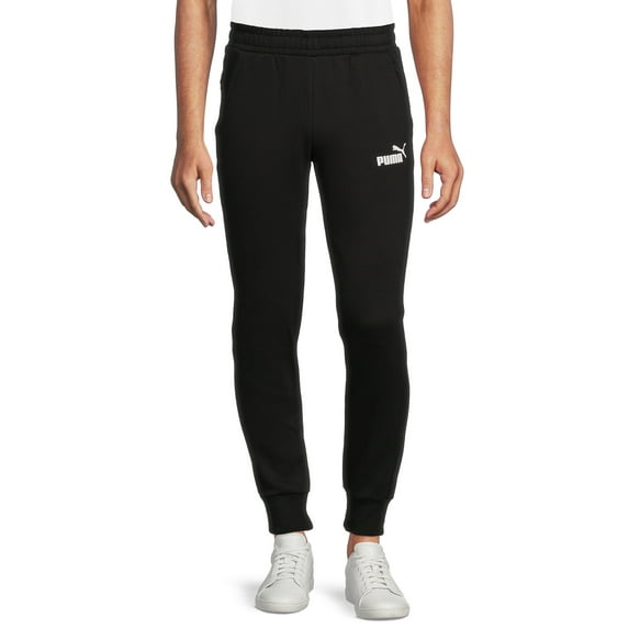 Puma Men's and Big Men's Fleece Logo Joggers, Size S-XXL