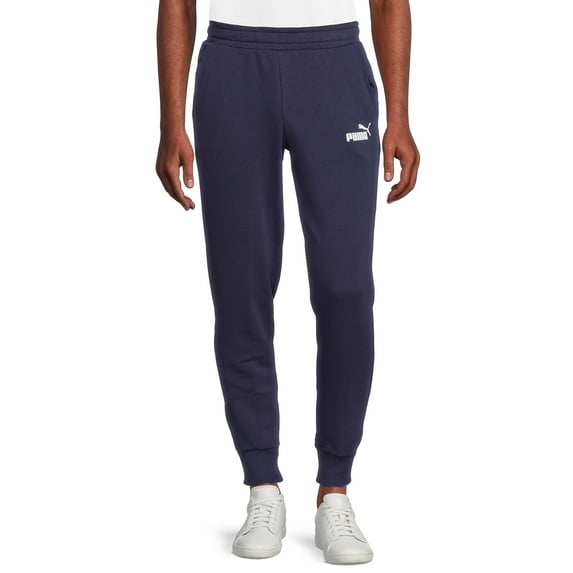 Puma Men's and Big Men's Fleece Logo Joggers, Sizes S-XXL