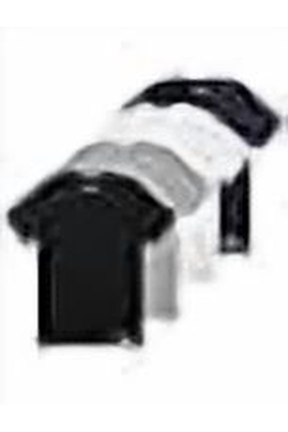 Mens 4 Pack Cotton Crewneck Short Sleeve T-Shirt