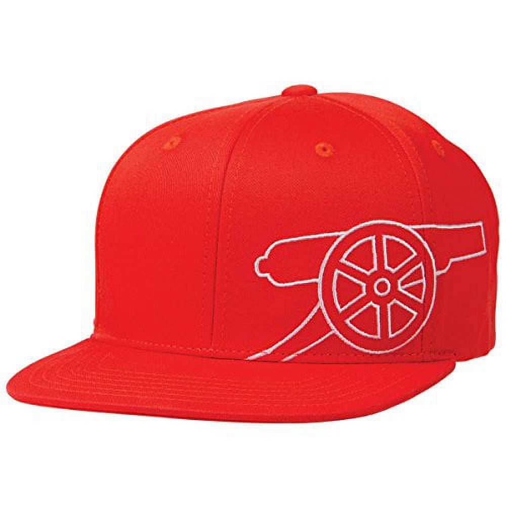 Puma Mens Arsenal Cannon Snapback Red, Adjustable One Size Hat, Arsenal