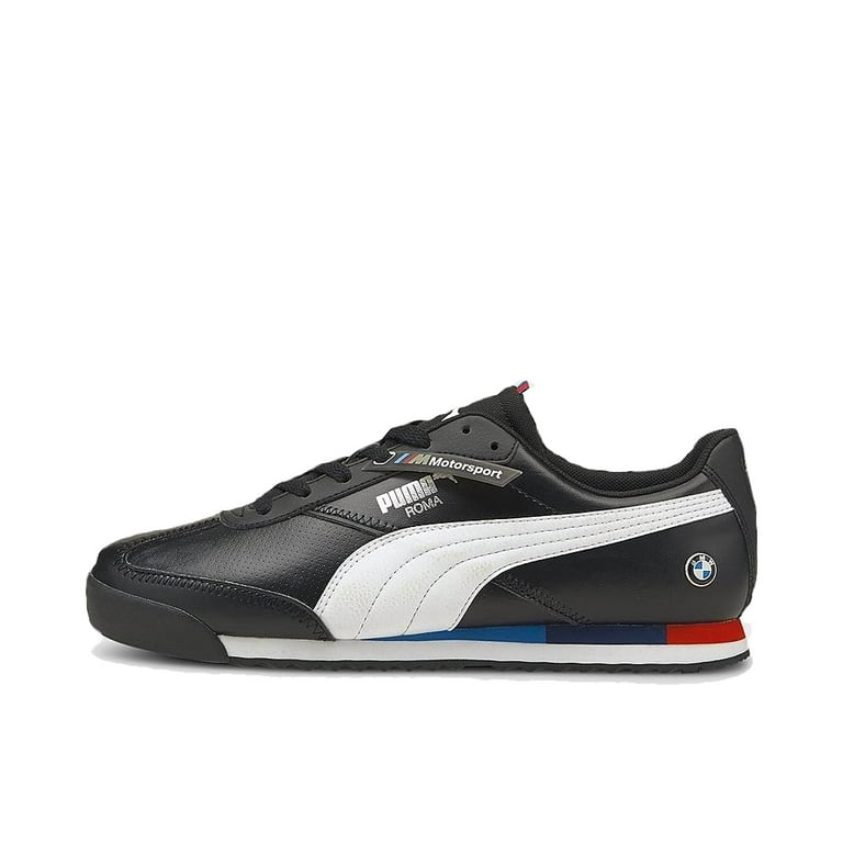 Puma Mens BMW M Motorsport Roma Via Sneakers BLK 11 Walmart