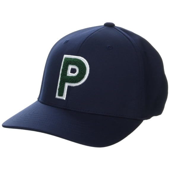 Puma Chenille P Deep Navy/Vine Headwear Men Fits All
