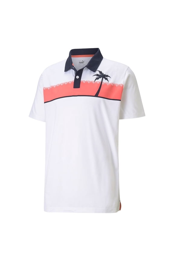 Mens Cloudspun Hana Polo - 59954601 - Bright White - S