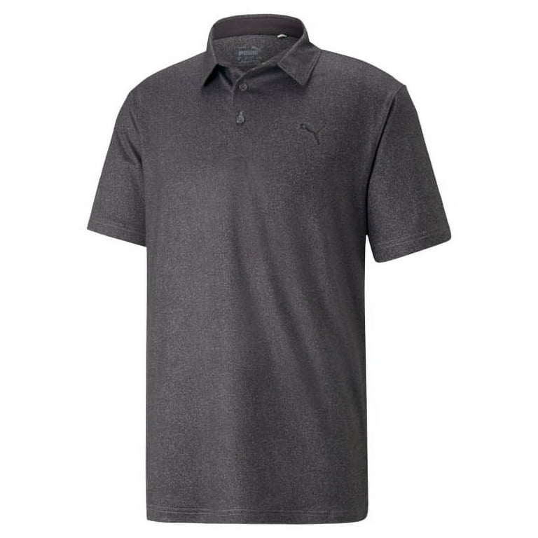 Puma Cloudspun Primary Golf Polo Shirt - Black Puma Cloudspun Primary Golf Polo Shirt - Black