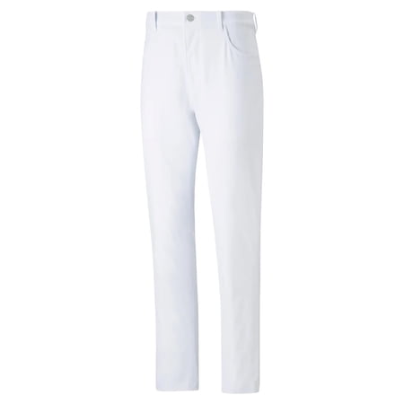 Puma Mens Dealer 5 Pocket Pant - 53552601 - White Glow - 34W x 30L
