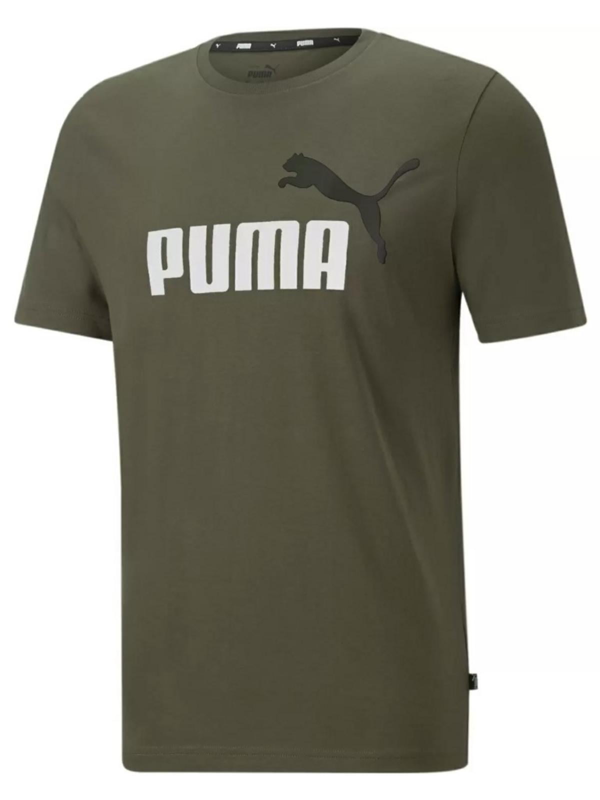★★PUMA★★ PumaPucks&Mini Graphic Short Sleeve T-Shirt Cru Puma Mens Graphic Crewneck T-Shirt - Walmart.com