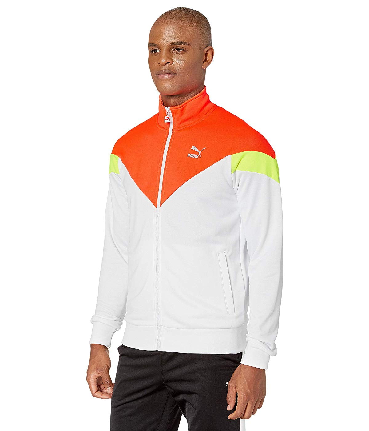 Buy PUMA White Printed Crew Neck Cotton Women's Active Wear Jacket |  Shoppers Stop