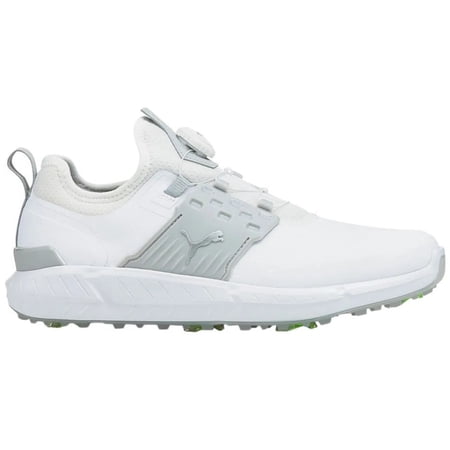 NEW Puma Men's Ignite Articulate Disc Golf Shoes White/Silver/Grey Size 10M