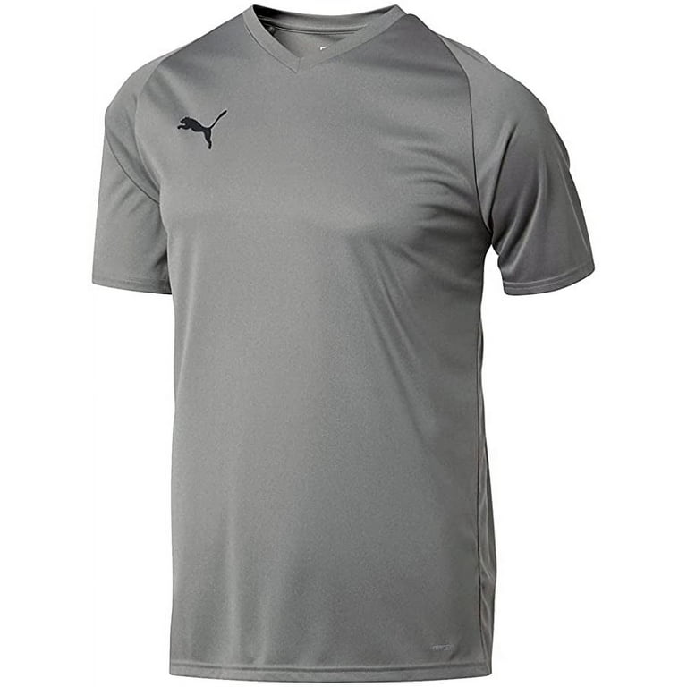 Puma Mens LIGA Jersey Core Steel Gray Black XX Large Walmart