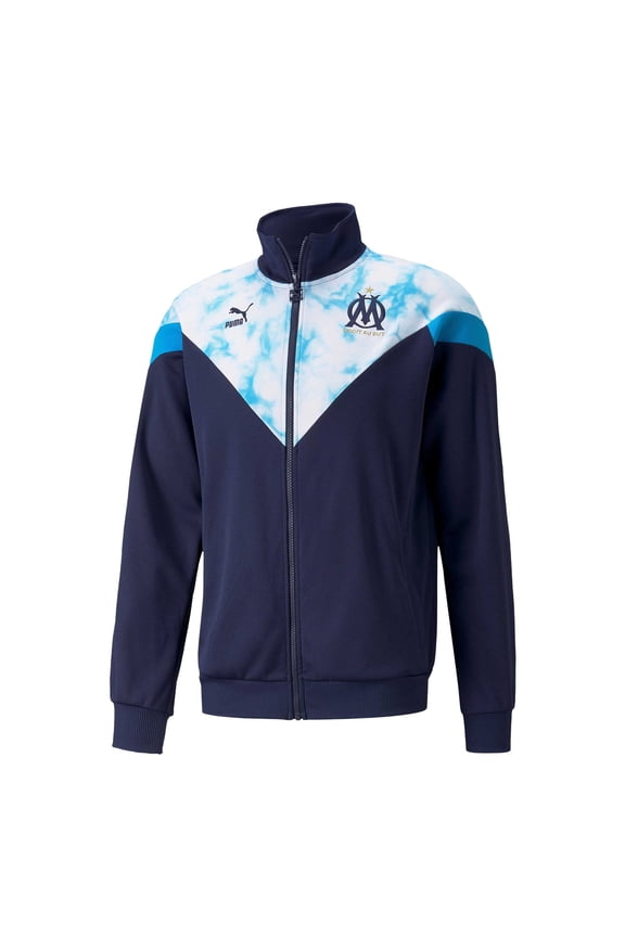 Mens Olympique De Marseille FC Mesh Track Jacket