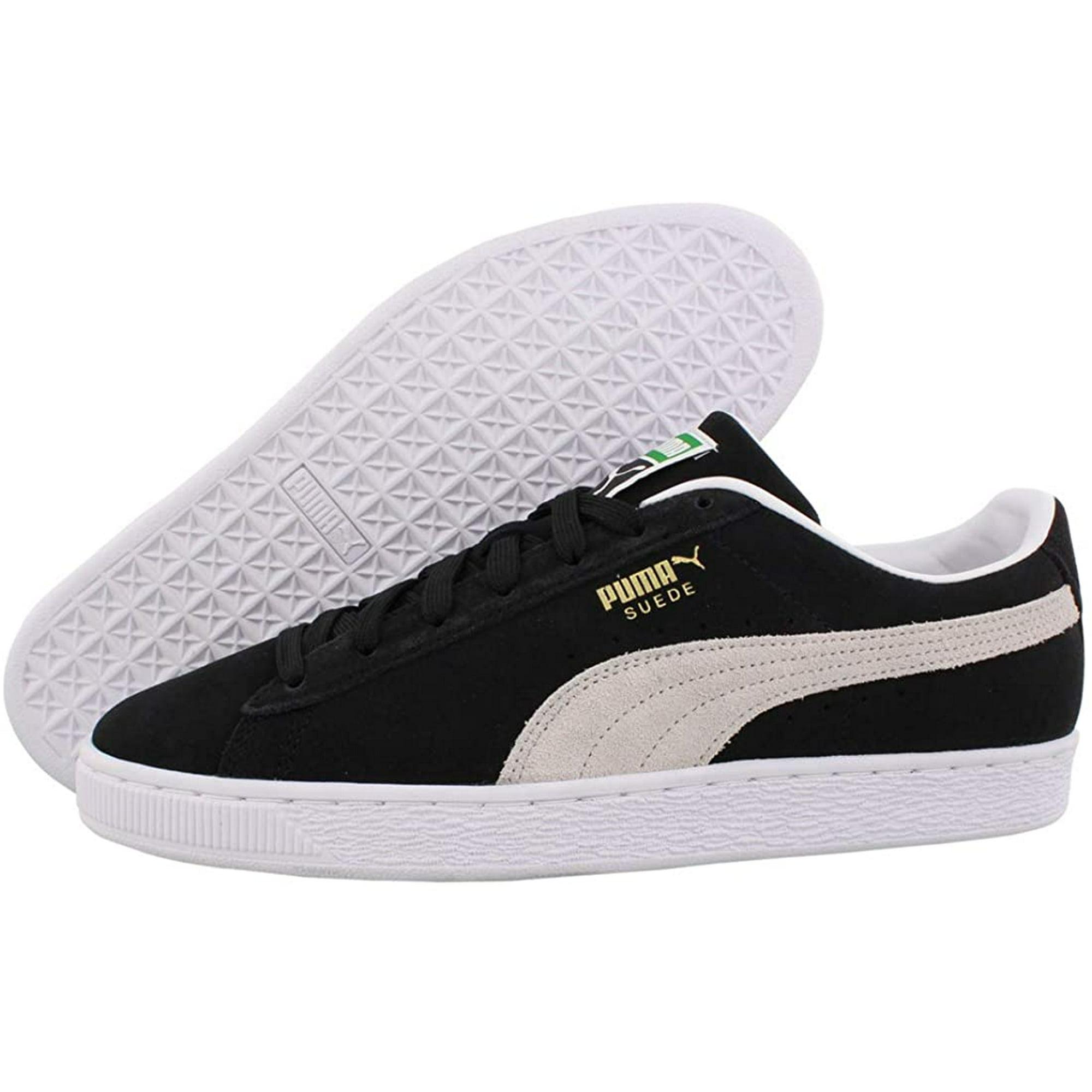 Mens Suede XXI Sneakers - Black/White - US - Walmart.com