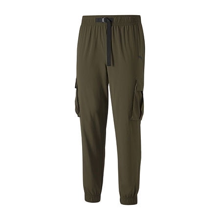 Puma Men's the Train Fav Moisture Wicking Woven Cargo Pants Olive 2XL
