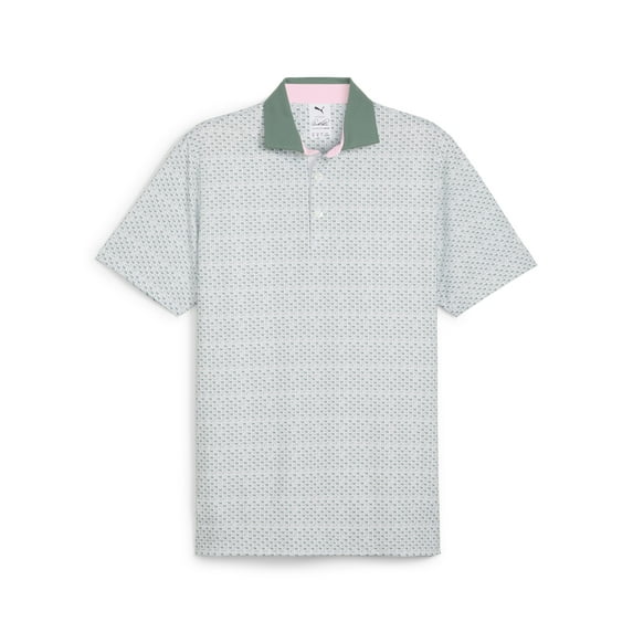 Puma Mens X AP MATTR Iced Tea Golf Polo - 62394803 - Eucalyptus - 3XL