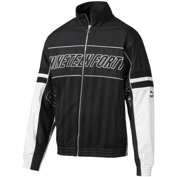 Puma Mens XTG Woven Nineteen Forty Eight Bomber Jacket, Black, Medium