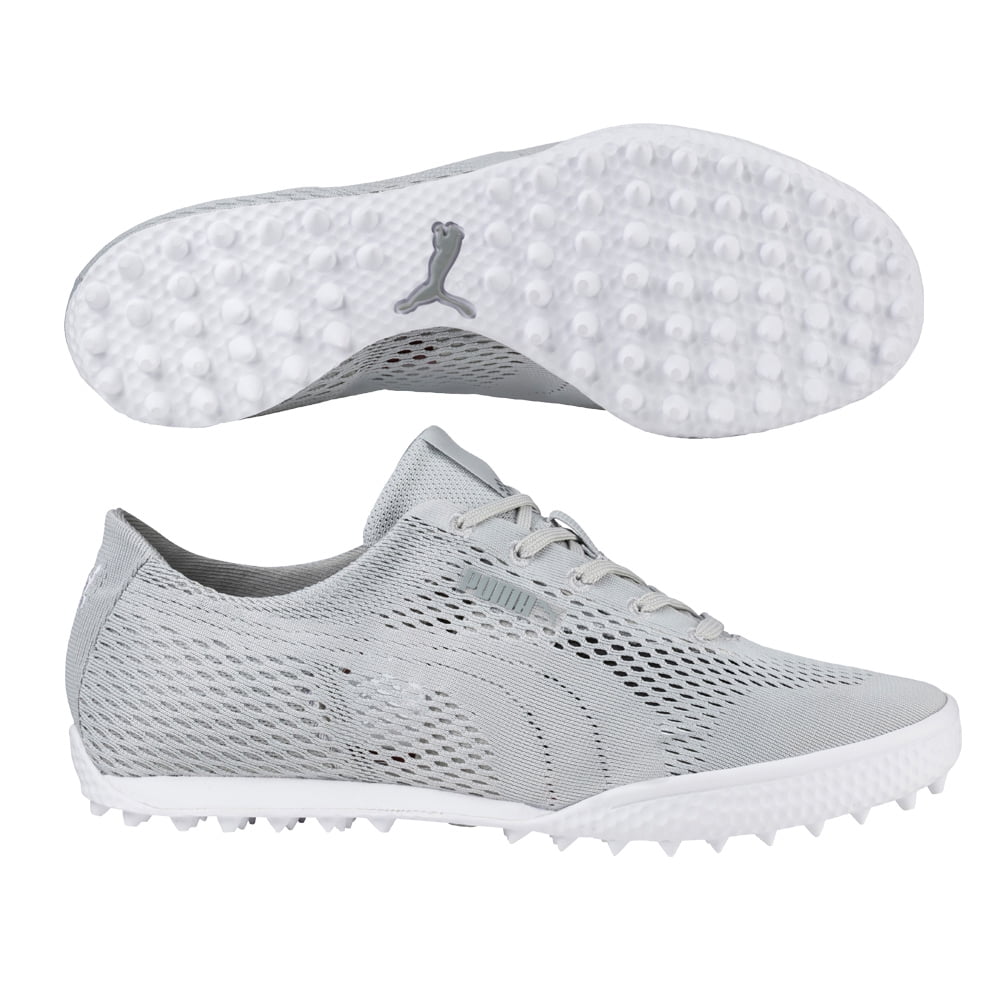 Puma monolite cat woven women's golf 2025 shoe - grey