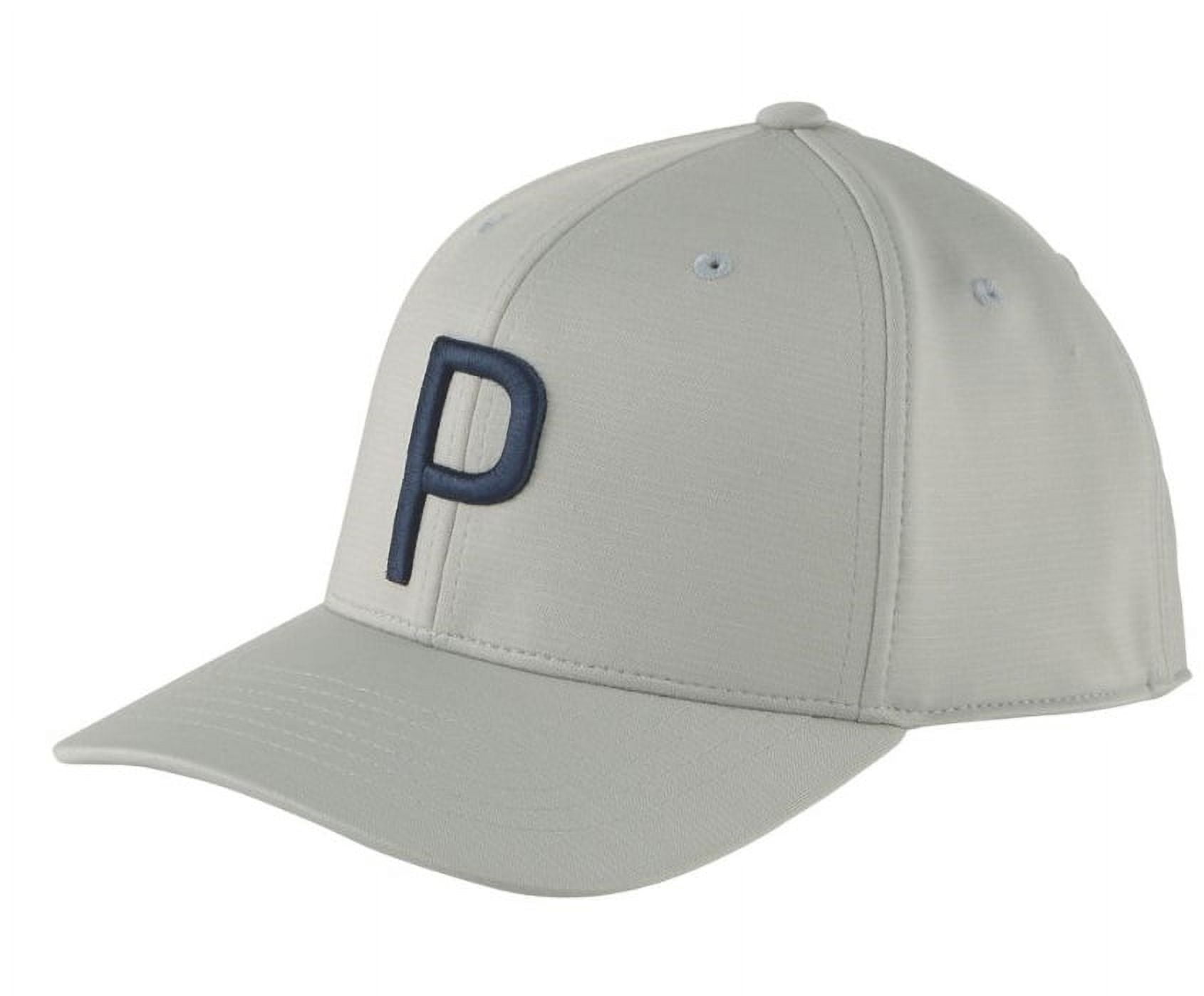 NEW Puma P Cap Rickie Orange/Cool Mid Gray Snapback Golf Hat/Cap