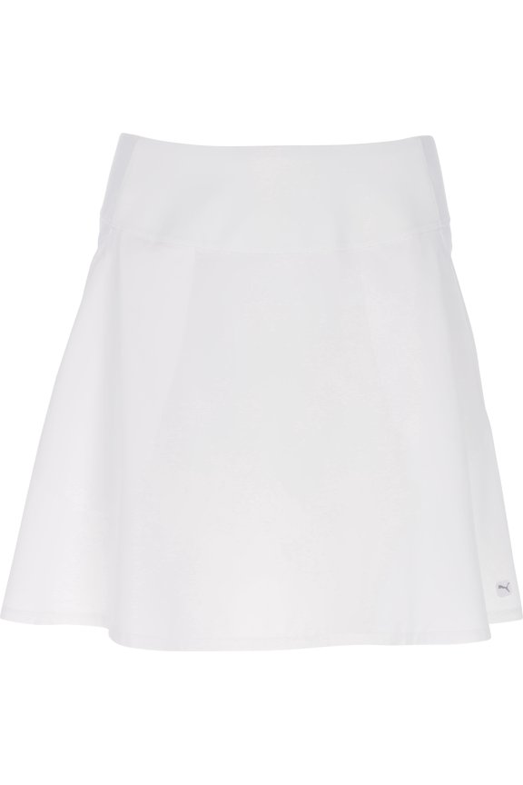 PWRShape Solid Woven Bright White Skort Women XXS