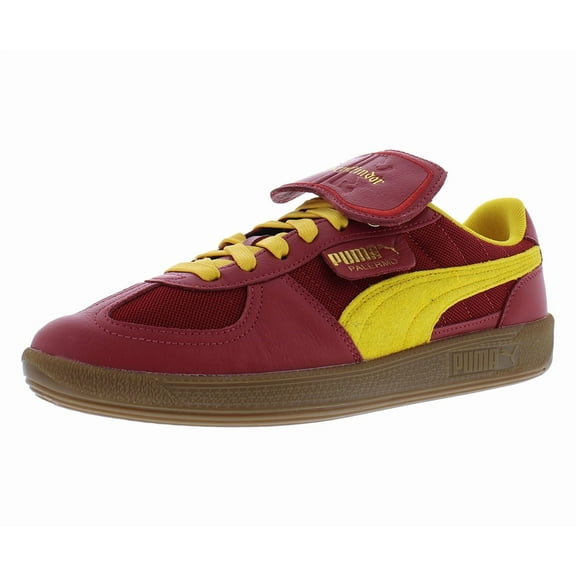 Puma Palermo Mens Shoes Size 10, Color: Dark Crimson/Yellow Sizzle