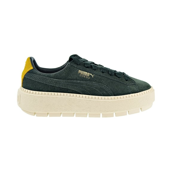 Puma Platform Trace Bold Women's Shoes Scarab-Lemon 367066-02