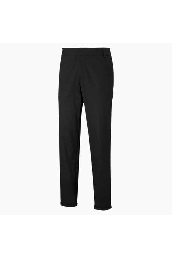 Porsche Design Men's Flat Front 5 Pocket Pants (28x30, Black)