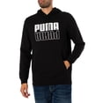 thumbnail image 1 of Puma Power Logo Pullover Hoodie, Black, 1 of 6
