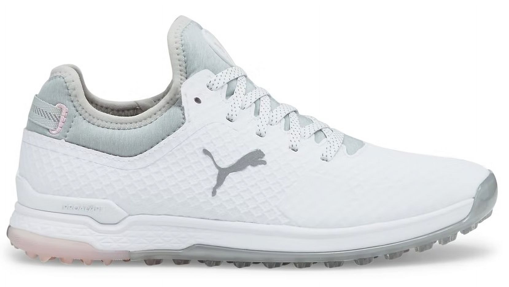Puma ProAdapt AlphaCat 37615701 White Silver Pink Women Spikeless Golf