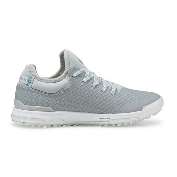 PUMA Women's Proadapt Alphacat Waterproof Spikeless Golf Shoe, 9 Medium Gray -