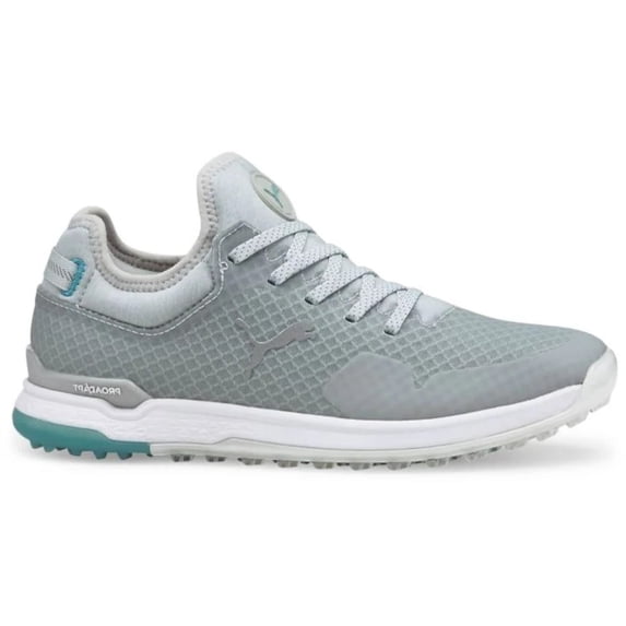 PUMA Women's Proadapt Alphacat Waterproof Spikeless Golf Shoe, 9 Medium Gray -