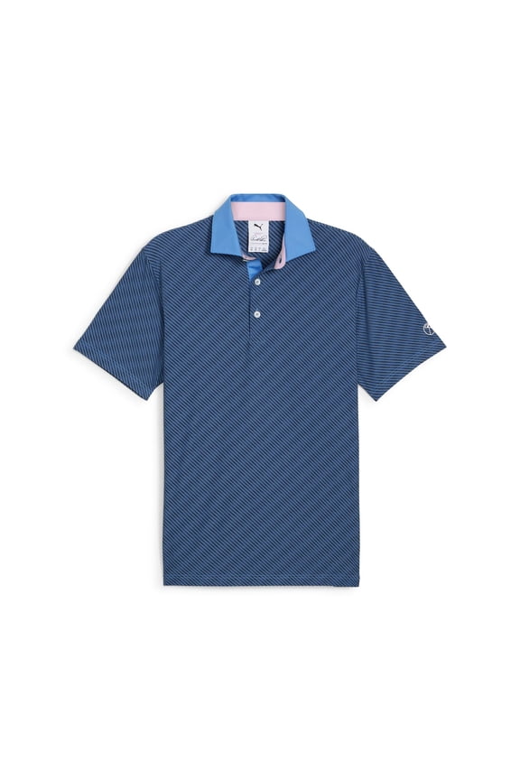 X AP Jacquard Stripe Blue Skies Shirt Men XXL