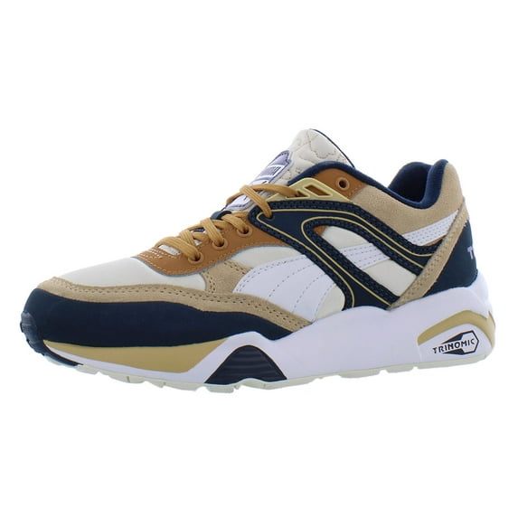 Puma R698 IL Womens Shoes Size 8, Color: Pristine/Marine Blue