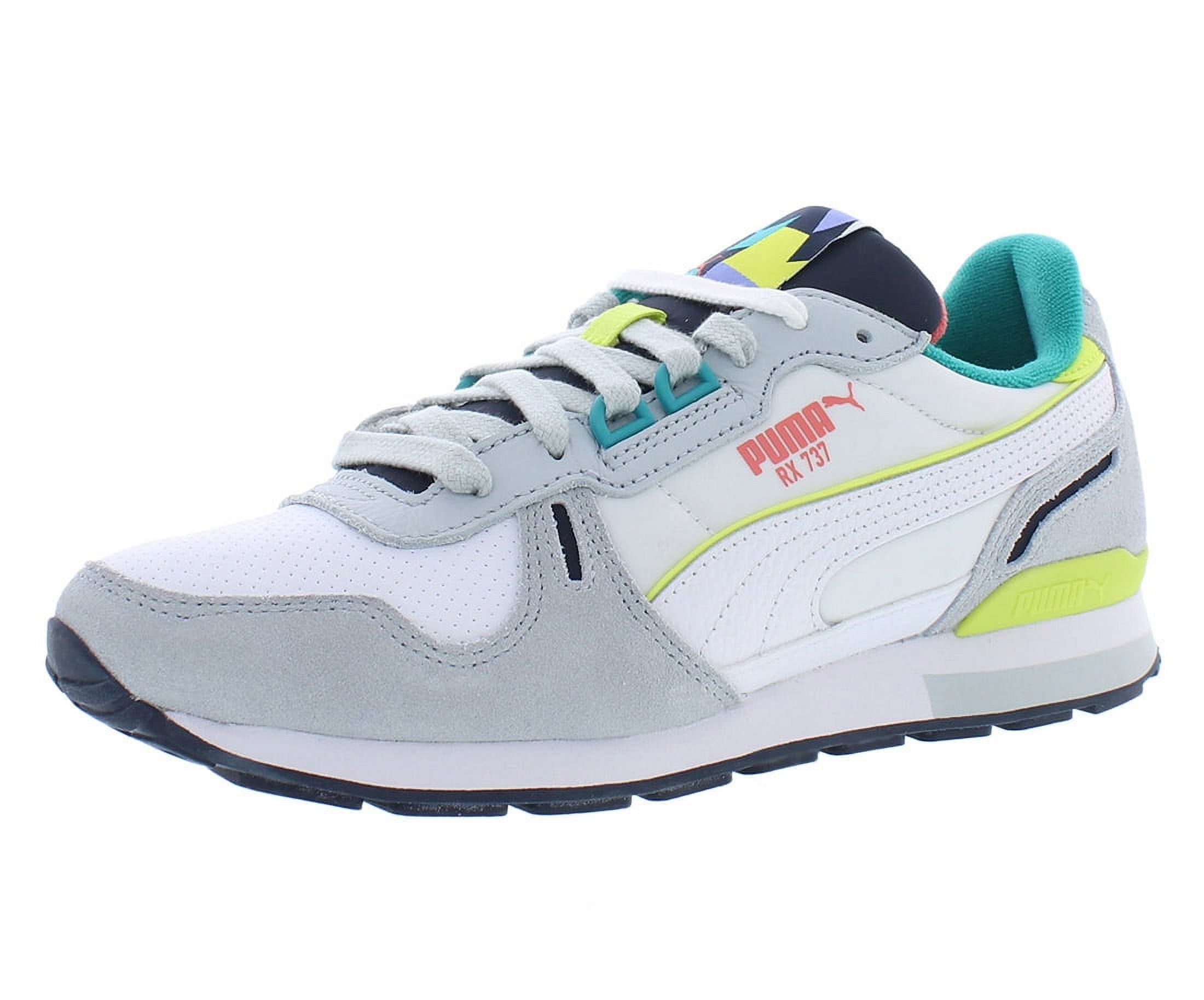 RX 737 STB Mens Shoes Size 10, Color: White/Grey/Volt