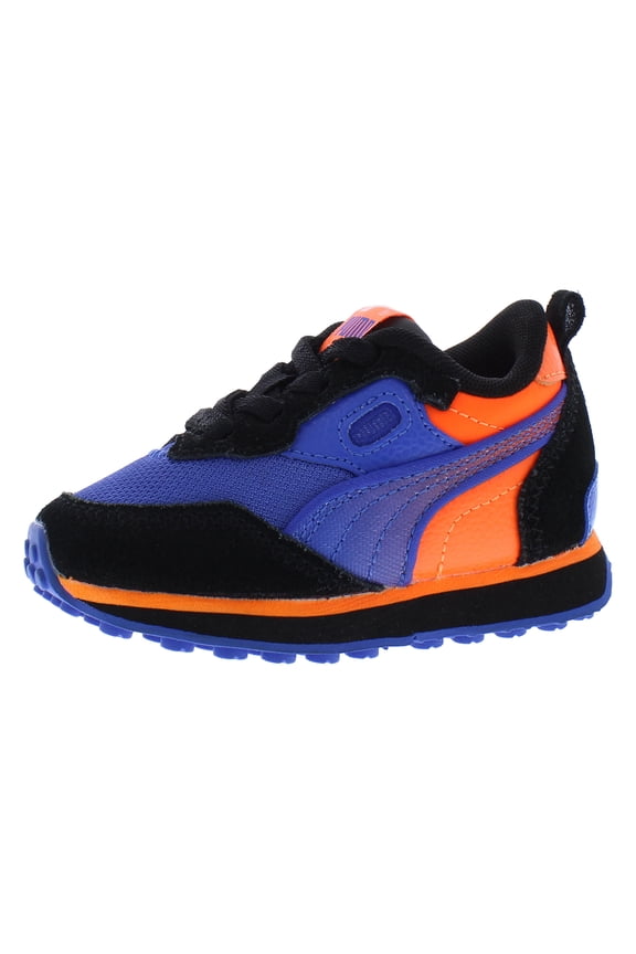 Rider Future Vintage Dartfrog Alternate Closure Infant/Toddler Shoes Size 6, Color: Sapphire/Puma Black/Orange