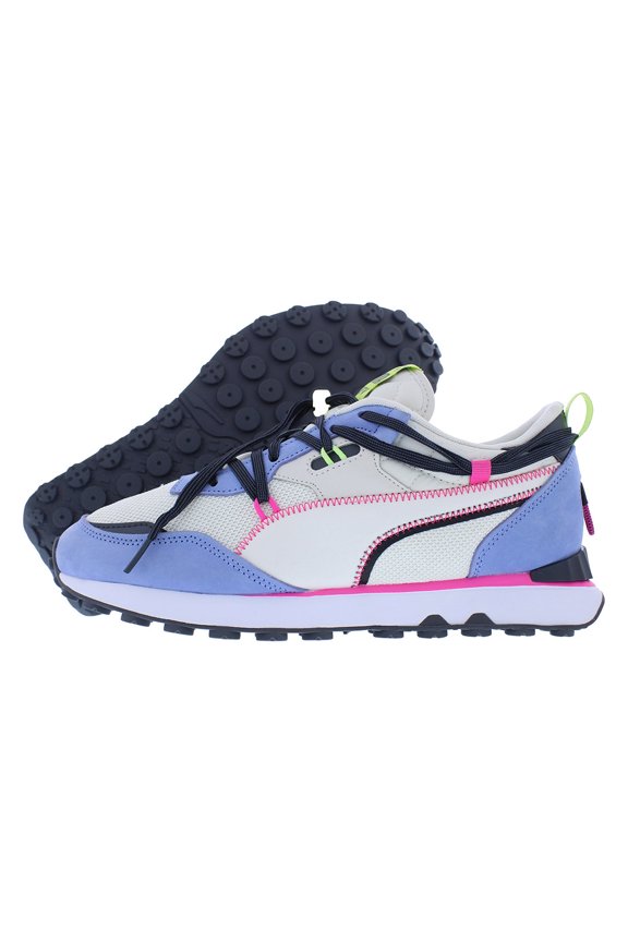 Rider Future Vintage Extreme Excursion Mens Shoes Size 12, Color: White/Light Purple/Pink/Electric Yellow