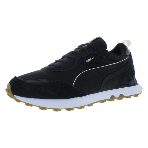 Puma Rider Future Vintage Worn Out Mens Shoes Size 10, Color: Black/White