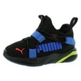 thumbnail image 1 of Puma Rift Slip On Baby Boys Shoes Size 5, Color: Black/Blue, 1 of 5