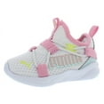 thumbnail image 1 of Puma Rift Slip On Pop Glitch Baby Girls Shoes Size 9, Color: White/Pink, 1 of 5