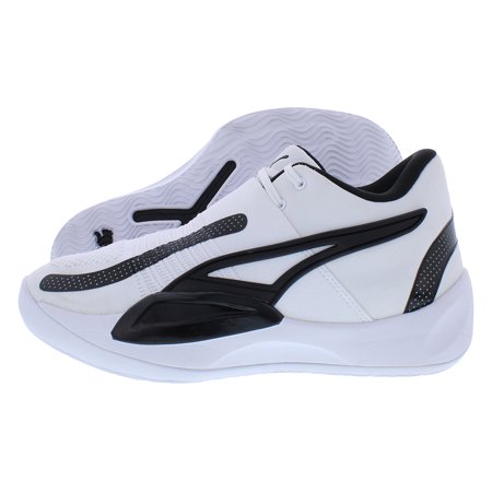 Puma Rise Nitro Mens Shoes Size 10.5, Color: White/Black