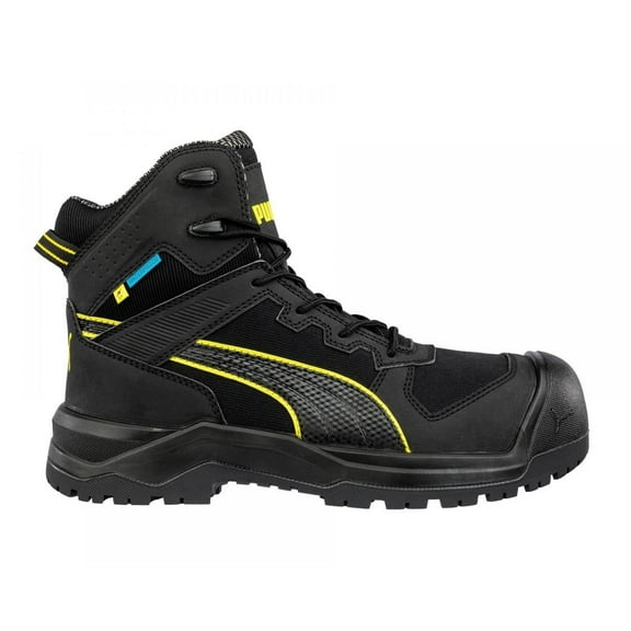 Puma Rock HD Mens Black 6" Safety Boots Composite Toe Waterproof Heavy Duty