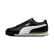 Mens Puma Roma 24 Standard Puma Black-Puma White 396868 02 - 11.5