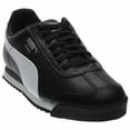 thumbnail image 1 of Big Kid's Puma Roma Basic JR Black-White-Puma Silver (354259 01) - 4.5, 1 of 7