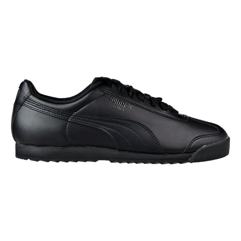 Puma Roma Basic Men's Shoes Puma Black/Puma Black - Walmart.com